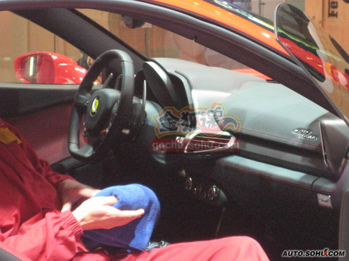 法拉利 458 Italia  实拍 外观 图片