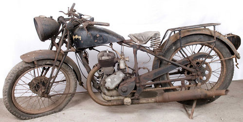 德国赫尔曼古董车拍卖行的精品摩托车
