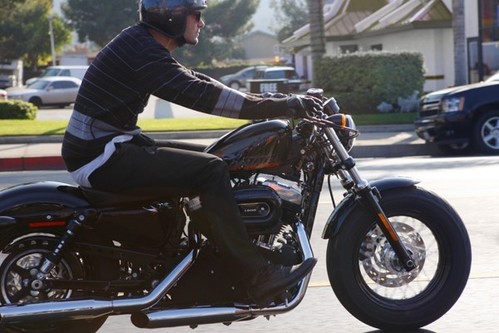 有点复古哈雷Harley Davidson-48摩托
