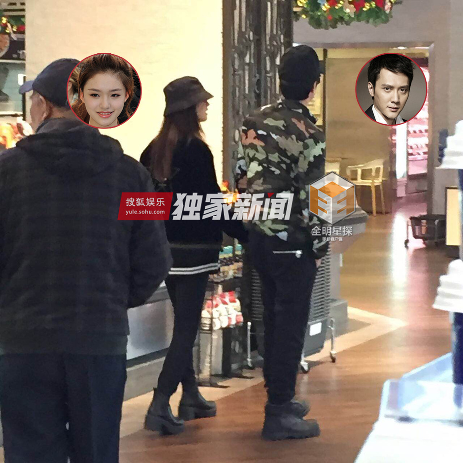 独家:还不认爱?冯绍峰林允亲密挽臂同逛超市