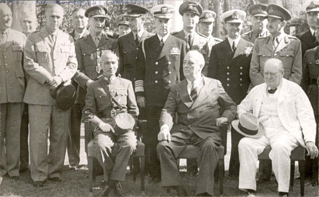 1943年蒋介石出席开罗会议7943110-文化频道图片库-大视野-搜狐
