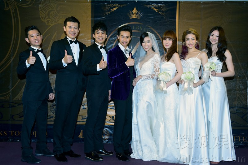 邱凯伟举办婚礼抱得美人归 众星云集到场祝贺