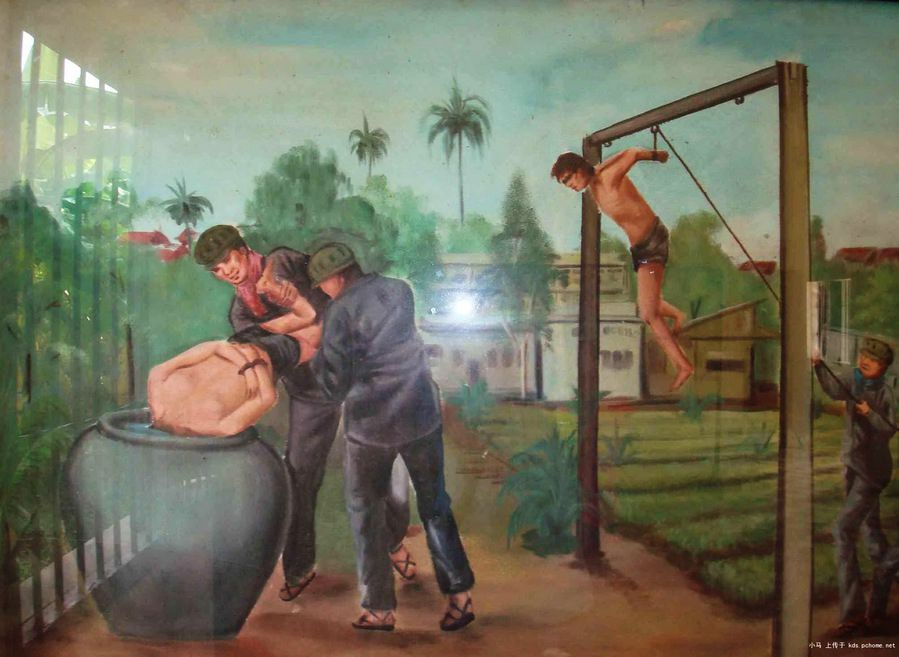 红色高棉酷刑:拔妇女乳头6220618-文化频道图