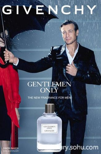 好莱坞男星的香水广告 看魅力型男集体放电(图
