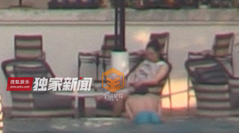 独家：白百何泰国幽会帅哥 贴面喂食泳池边嬉戏