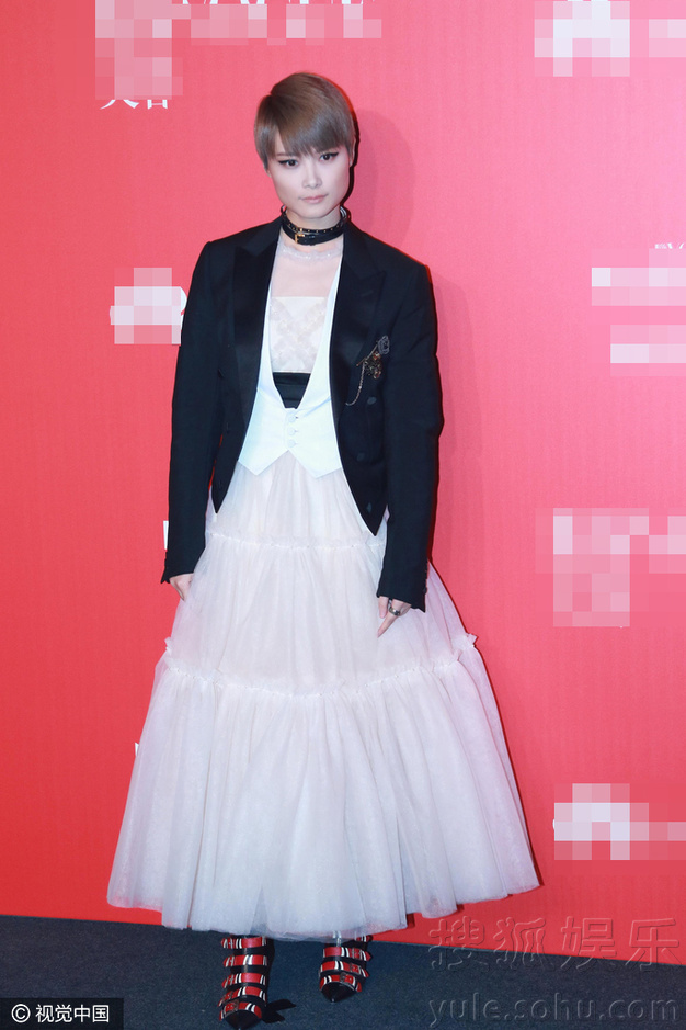 女人味十足!李宇春穿粉嫩蓬蓬裙现身亮瞎8783522-娱乐频道图片库-大视野-搜狐