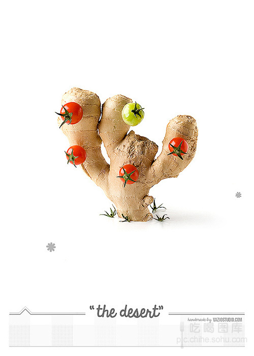 创意食品摄影:蔬果的造型艺术
