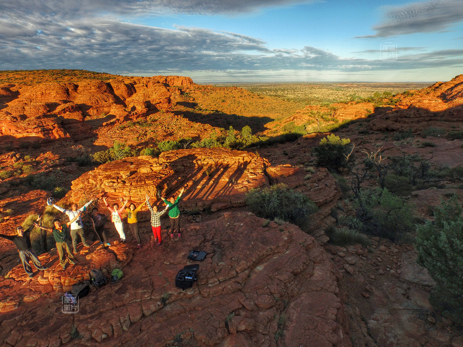 航拍澳大利亚 红色神奇地貌尽收眼底7830226