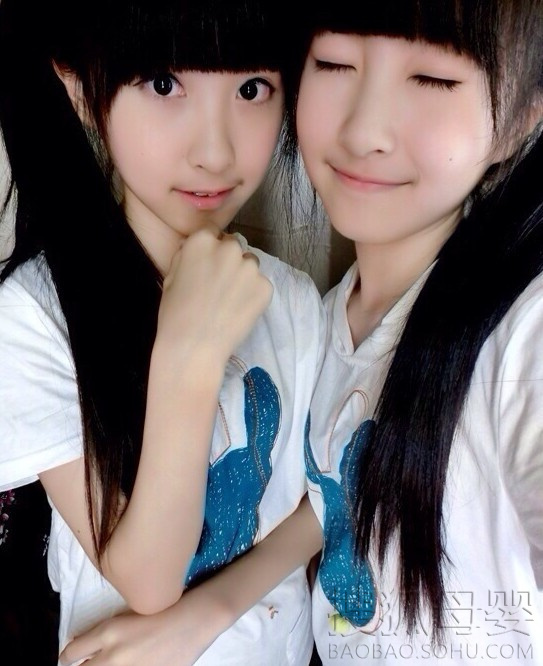 台湾人气双胞胎曝近照 12岁<em>姐妹</em>俩爱跳舞653