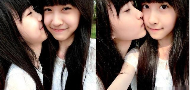 台湾人气双胞胎曝近照 12岁<em>姐妹俩</em>6538638-教