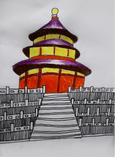 神奇的画笔--儿童大学优秀作品展