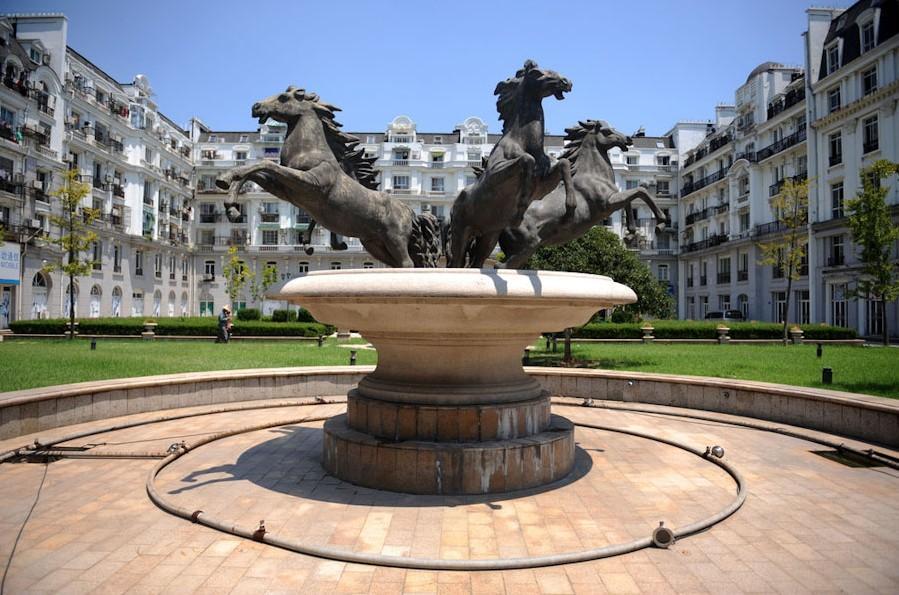 杭州山寨法国著名建筑引关注-焦点频道图片库