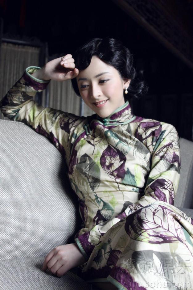 黄小蕾影视剧中旗袍盘点呈现民国时代女性魅力