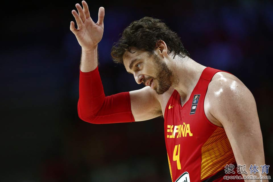 高清:法国男篮淘汰西班牙 迪奥神勇加索尔无奈