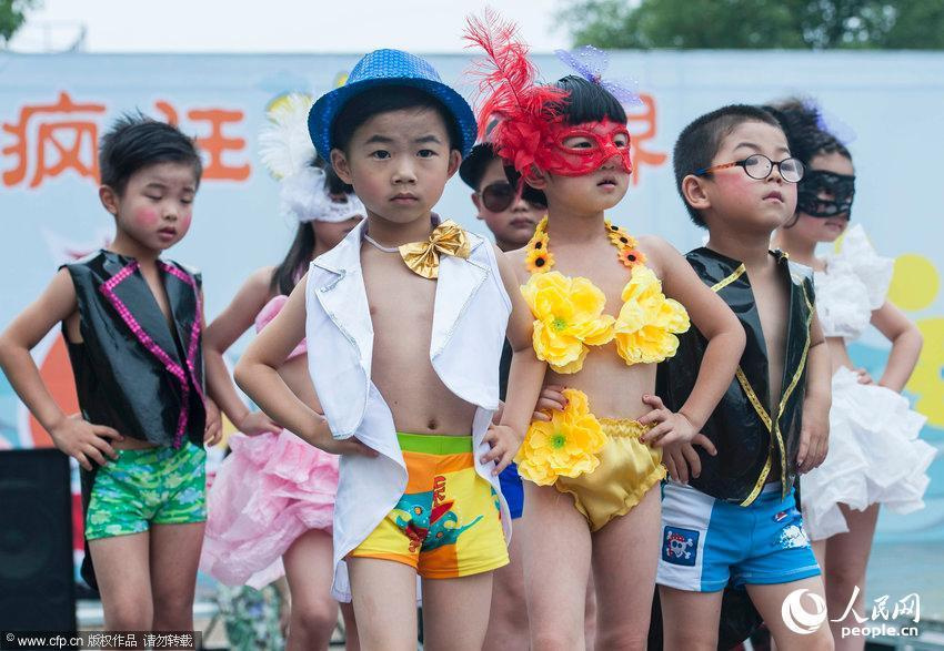 夏日清凉：儿童泳衣图片全攻略