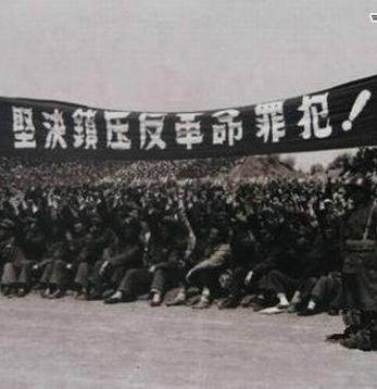 50年代的"镇反运动"