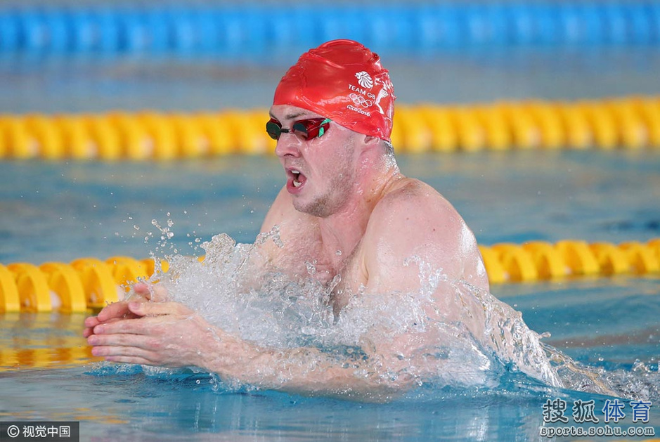 高清图:英国游泳队公开训练, 迎接里约奥运会8