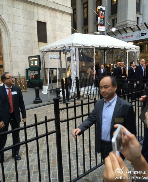 中国电商巨头阿里巴巴正式登陆纽交所714626