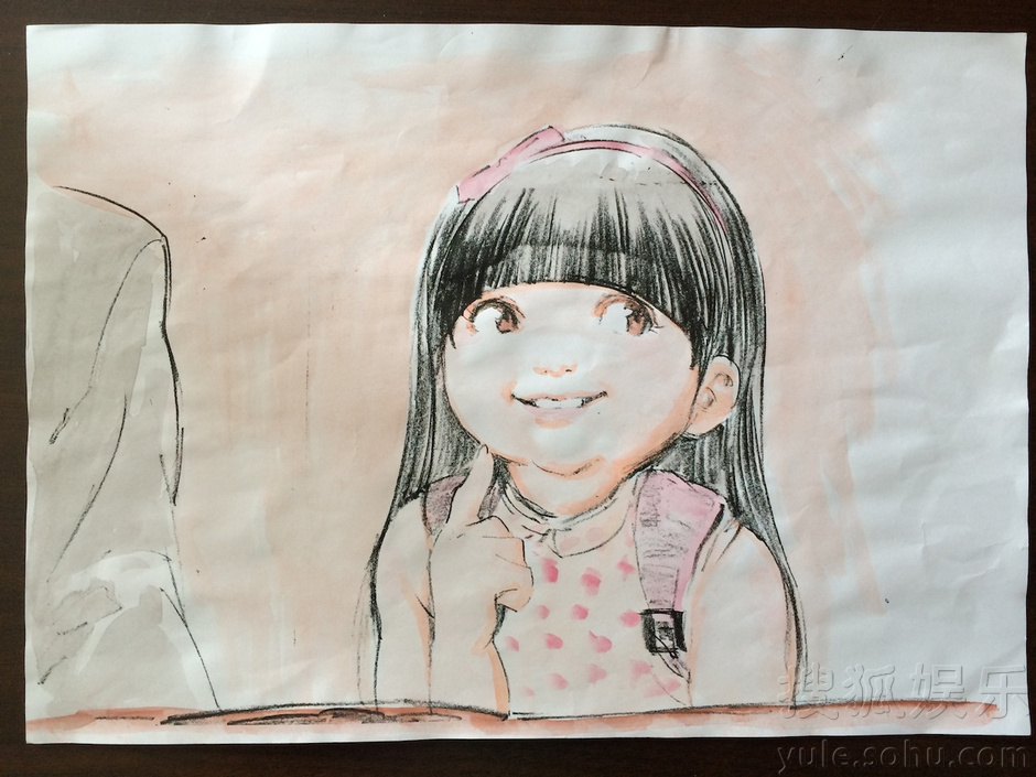 《澳门风云2》热拍 王诗龄专属手绘剧本曝光