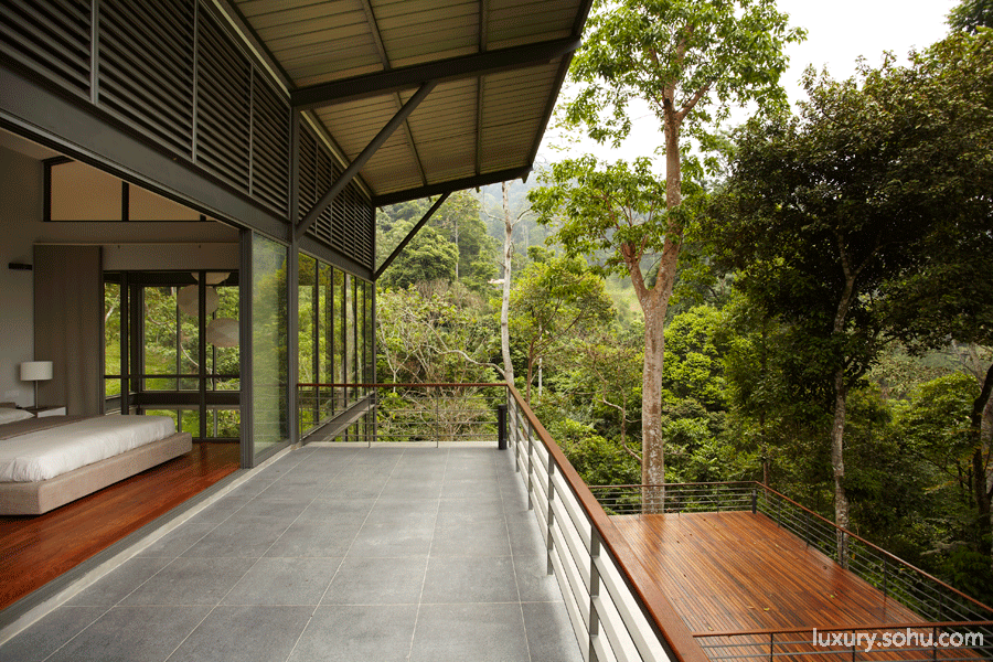 归隐田园:热带雨林中的豪宅