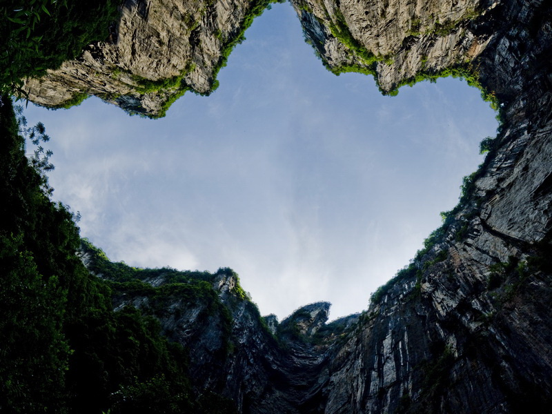 爸爸去哪儿2拍摄地 重庆武隆天坑奇景688957