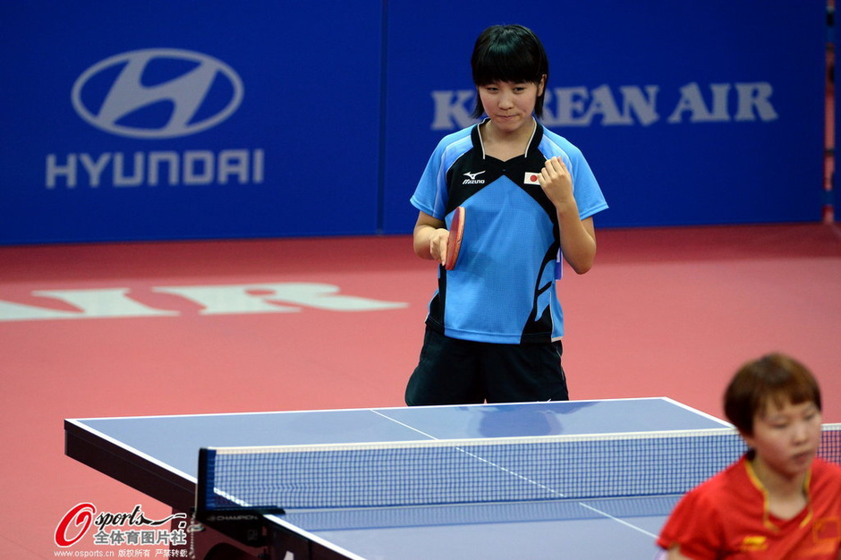 亚运乒球女团决赛00后出战 日本<em>小妹萌萌</em>哒(图