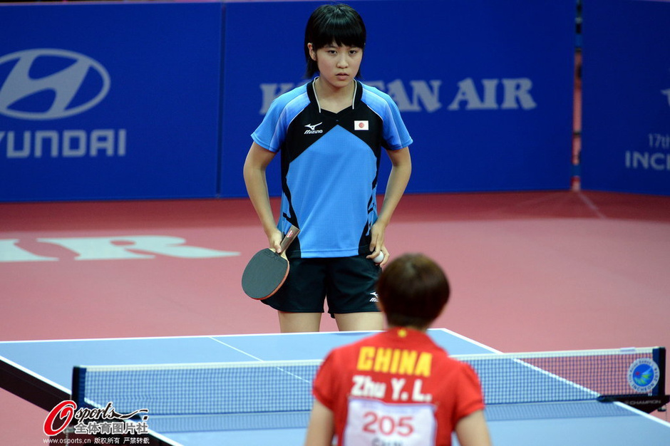 亚运乒球女团决赛00后出战 日本<em>小妹萌萌</em>哒(图