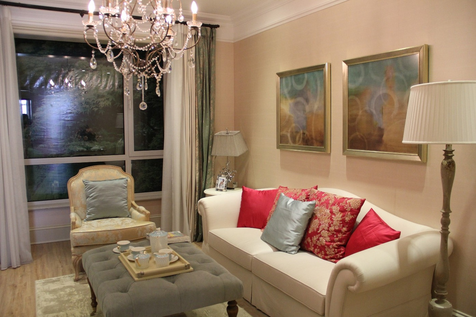 欧尚广场两室两厅一卫70平样板间赏析663588