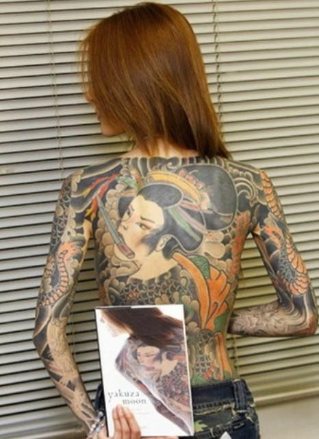 揭秘日本美女的全身纹身艺术5110386-wap频