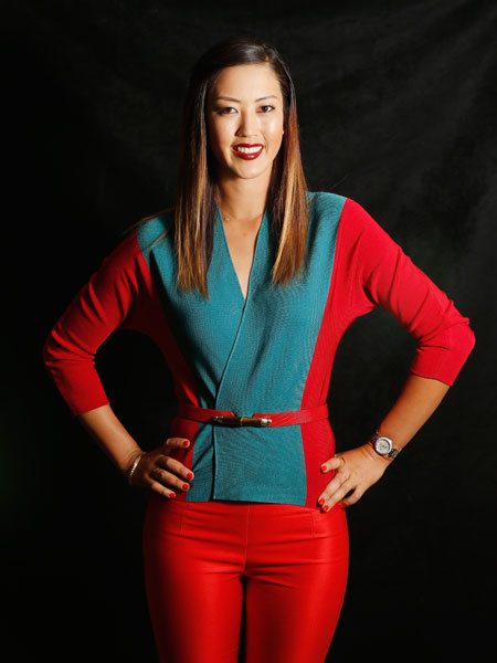 组图:LPGA球员时尚秀 魏圣美领衔美女玩自拍