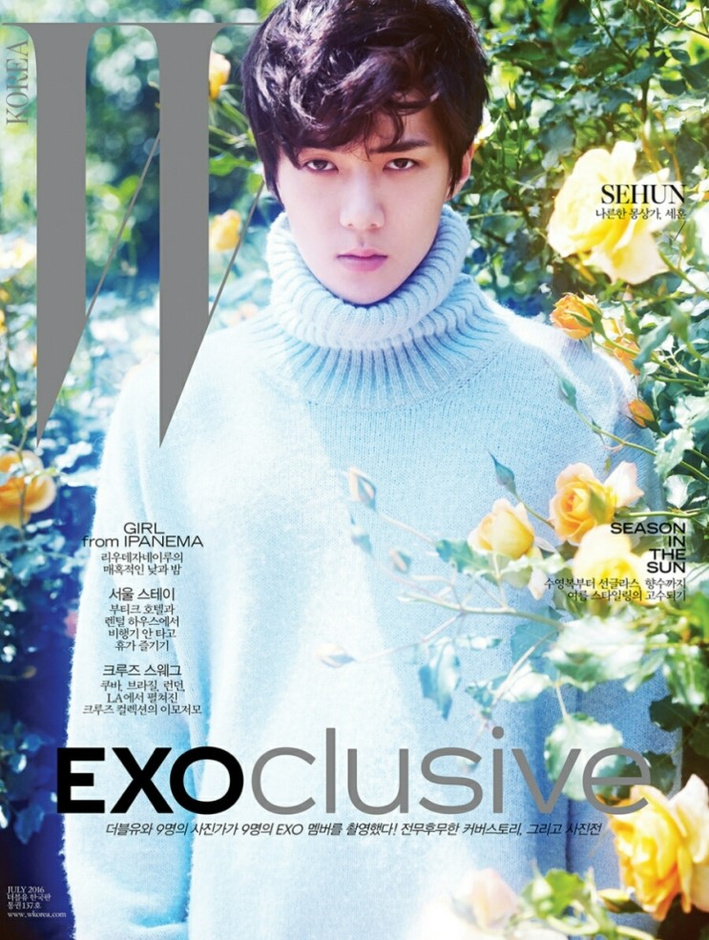 "exoclusive"项目启动 成员个人封面照出炉