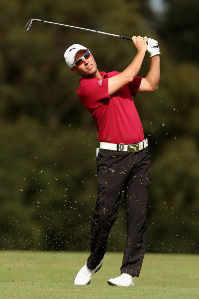 组图:世界杯次轮 比约恩领先阿顺反弹69杆列4