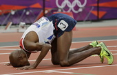 北京时间8月12日凌晨，2012年伦敦奥运会田径比赛继续进行，在男子5000米决赛中，由于前面大家都...