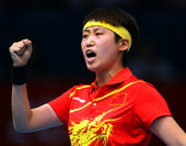 北京时间年8月4日，伦敦奥运会乒乓球女团1/4决赛，中国队以3比0战胜荷兰队，晋级四强。更多奥运视频...