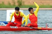北京时间8月9日，李强和黄茂兴将参与男子双人划艇1000米决赛。更多奥运视频>> 更多奥运图片>>