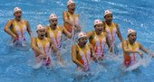 中国花游队积极备战伦敦奥运会，力求成绩超过北京奥运会。更多奥运视频>> 更多奥运图片>>
