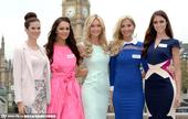 搜狐娱乐讯 近日，2014世界小姐在英国伦敦召开记者会。各国小姐齐聚一堂，美不胜收。