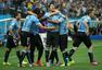 进球回放：苏亚雷斯头球破门 乌拉圭队取得领先