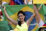 高清图：巴西美女美艳似超模 活力啦啦队长领衔