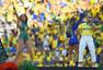 高清图：巴西世界杯开幕式第四环节 演唱主题曲