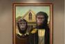 《猩球崛起3》粉丝开脑洞 携猩猩占领油画世界