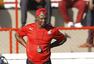 高清图：加纳备战世界杯末战 主帅红衣红帽抢镜