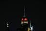 高清图：纽约帝国大厦点灯 祝贺德国夺得世界杯