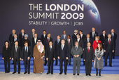 G20伦敦峰会各国首脑和政要