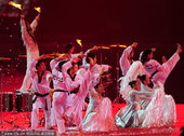 11月27日，2010广州亚运会闭幕式，仁川时间。搜狐体育 雨霖铃/摄