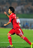 2010年11月7日，广州，2010亚运会男足首日，中国香港1-1阿联酋。