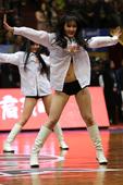 高清：四川篮球宝贝激情热舞 衬衫半敞性感迷人